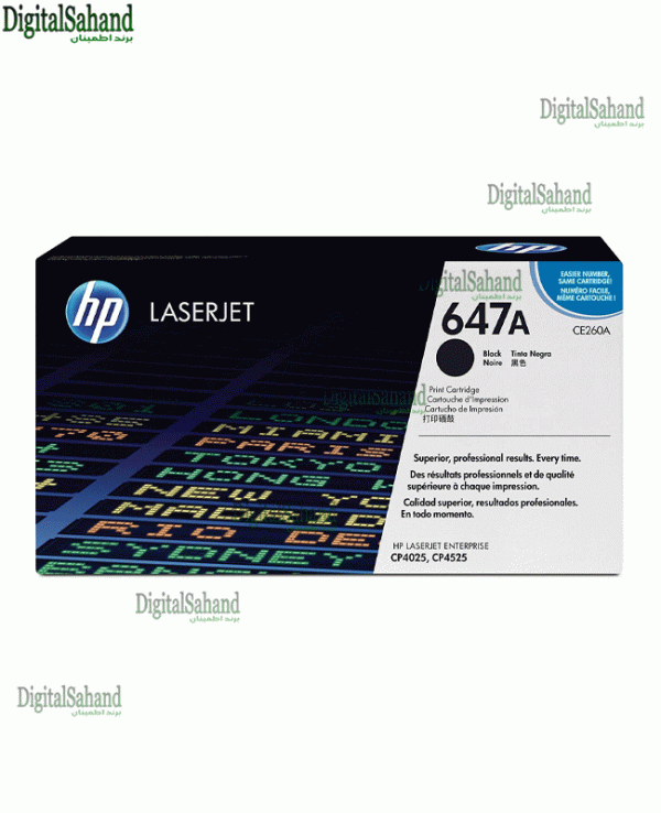 کارتریج تونر HP 647A BLACK